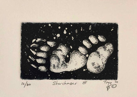 Starchaser III Bear Paw Etching - Arts and Heritage St. Albert