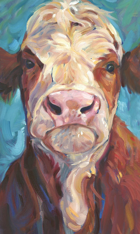 "Cow Series" Art Cards by Crystal Driedger Cookie - Arts and Heritage St. Albert