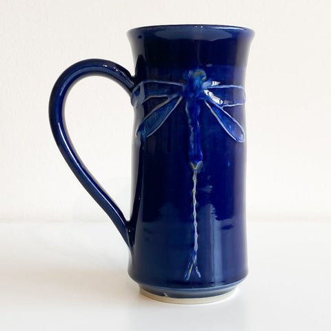 Blue and Green Dragonfly Mugs Blue - Arts and Heritage St. Albert