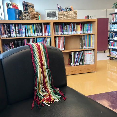 Métis Finger Weaving - Arts and Heritage St. Albert