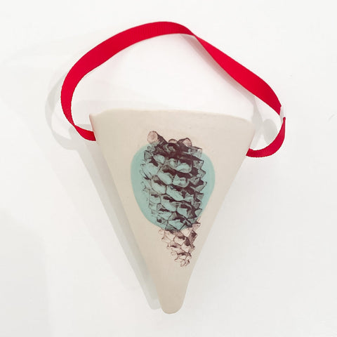 Kraemmerhuse Ornament Pinecone (Single) - Arts and Heritage St. Albert