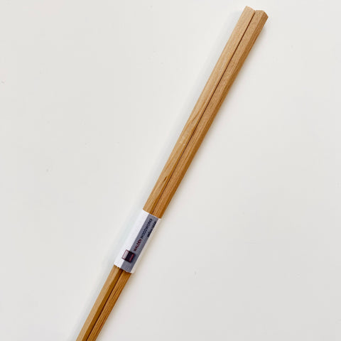 Chopsticks Yellow Cedar (1 set) - Arts and Heritage St. Albert