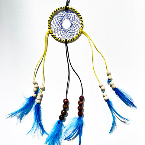 3" dream catcher (assorted colours) Two - Arts and Heritage St. Albert