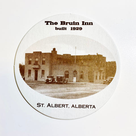 Bruin Inn coaster Bruin Inn Exterior - Arts and Heritage St. Albert