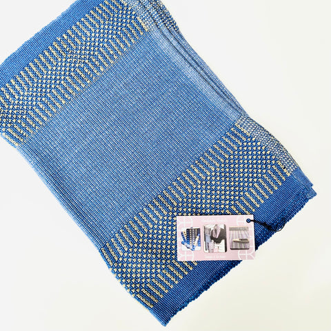 Woven Placemats set of 2 blue - Arts and Heritage St. Albert