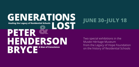 Generations Lost: Healing the Legacy of Residential Schools - Arts and Heritage St. Albert