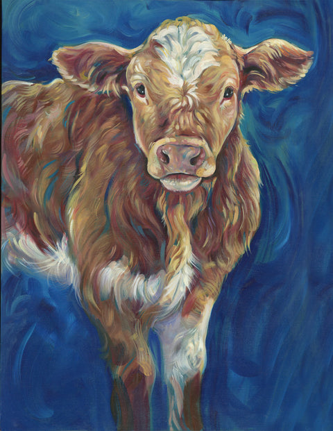 "Cow Series" Art Cards by Crystal Driedger Lucky - Arts and Heritage St. Albert