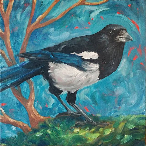 "Animal Series" Art Cards by Crystal Driedger Magpie, Oh Magpie - Arts and Heritage St. Albert