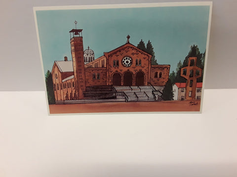 Alan Nuttall Postcards Parish Church - Arts and Heritage St. Albert