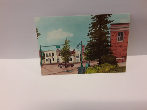 Alan Nuttall Postcards Perron Street - Arts and Heritage St. Albert