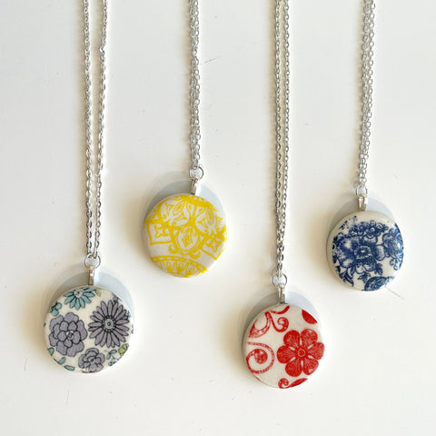 Ceramic Pendant Necklace - Arts and Heritage St. Albert