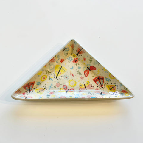 Triangle Plate (Butterflies) - Arts and Heritage St. Albert