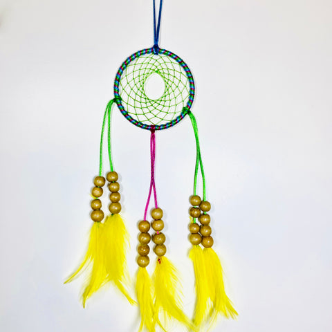 3" dream catcher (assorted colours) One - Arts and Heritage St. Albert