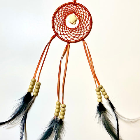 2 1/2" dream catcher (assorted colours) Two - Arts and Heritage St. Albert