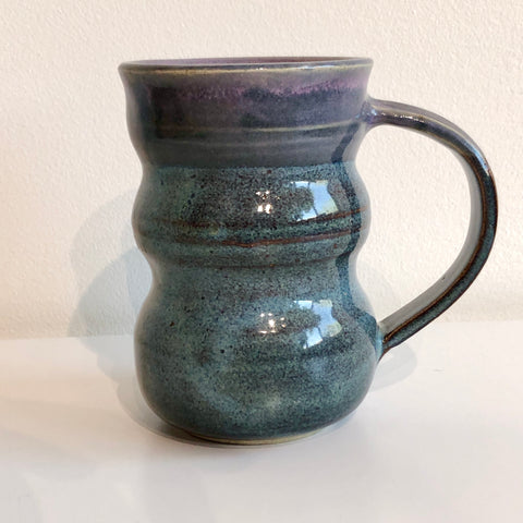 Bubble Mug Purple and Light Blue - Arts and Heritage St. Albert