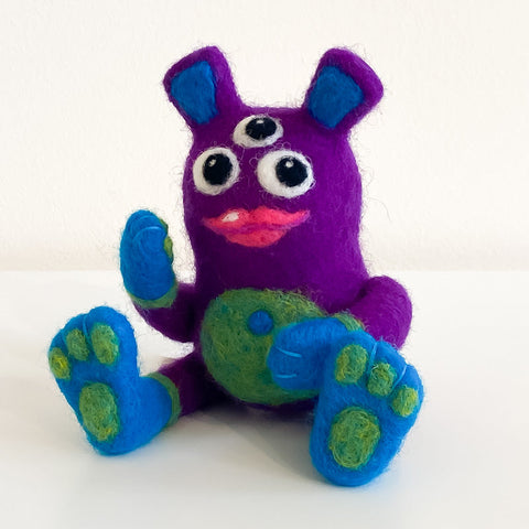 Felted Monster Sculptures - Arts and Heritage St. Albert