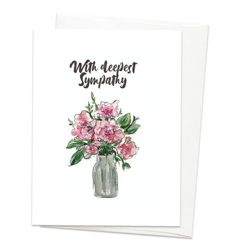 Gloria Ho Illustrations Cards With Deepest Sympathy - Arts and Heritage St. Albert