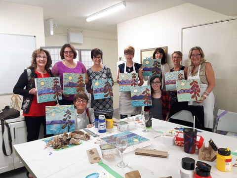 Art Parties for Adults or Teens - Arts and Heritage St. Albert