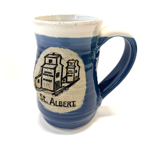 St Albert Grain Elevator Mug - Arts and Heritage St. Albert