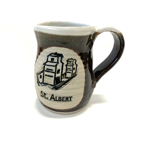 St Albert Grain Elevator Mug - Arts and Heritage St. Albert