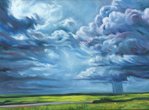 "Landscape Series" Art Print by Crystal Driedger Passing Through - Arts and Heritage St. Albert